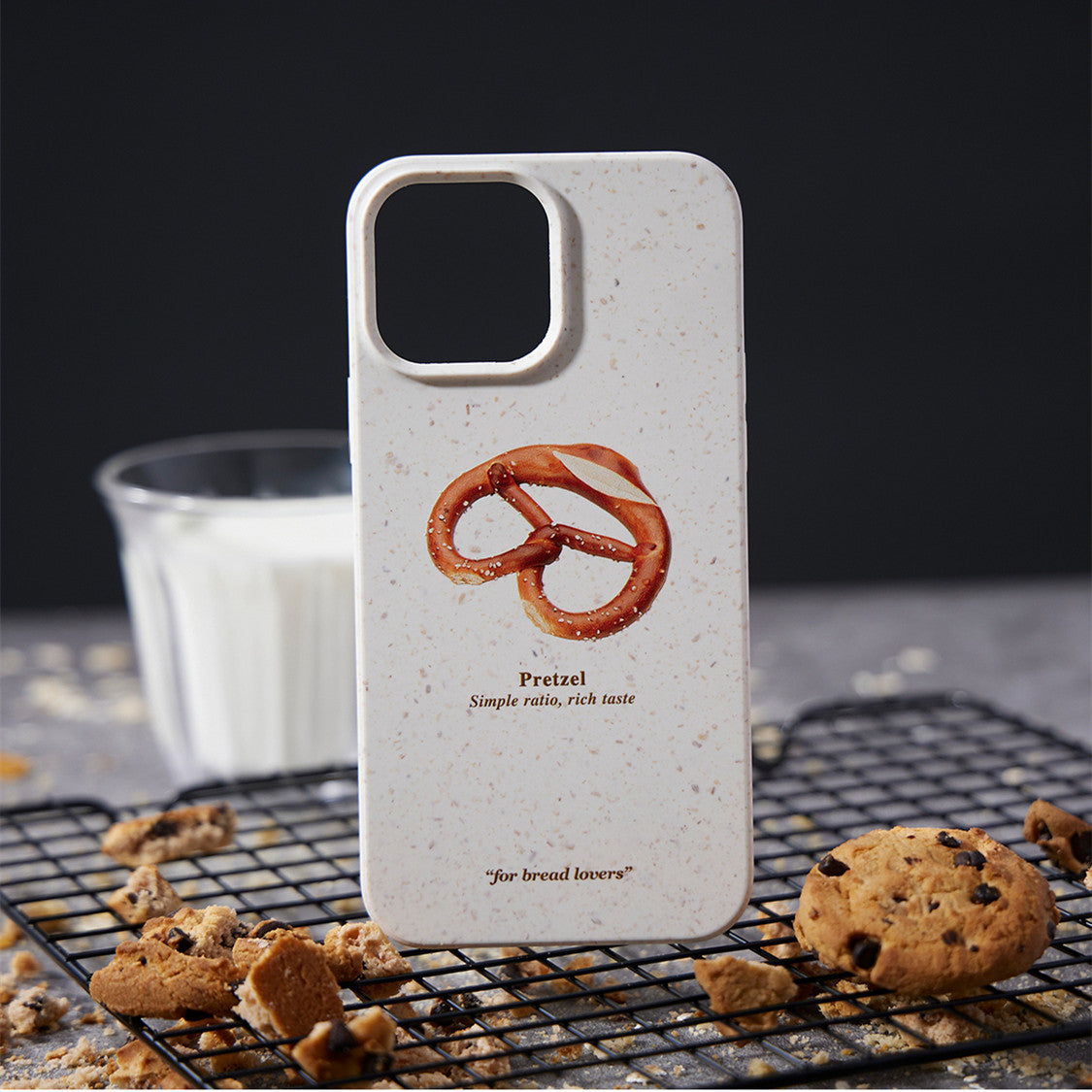 Biodegradable Alkaline Water Bread Printing Phone Case