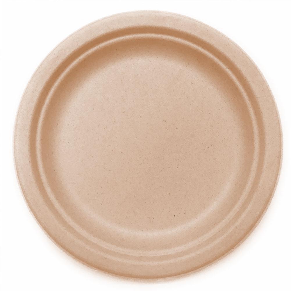 50 Pieces Of-6-7-9 Inch Biodegradable Compost High Quality Natural Paper Tray