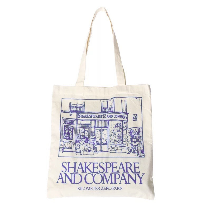 Eco-friendly Bag Thin Cotton Cloth Handbag Shoulder Bag Students