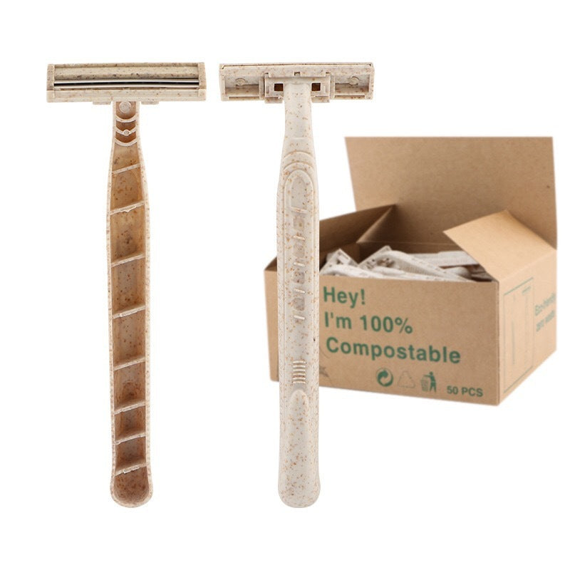 Biodegradable Disposable Shaver Environmental Protection Material