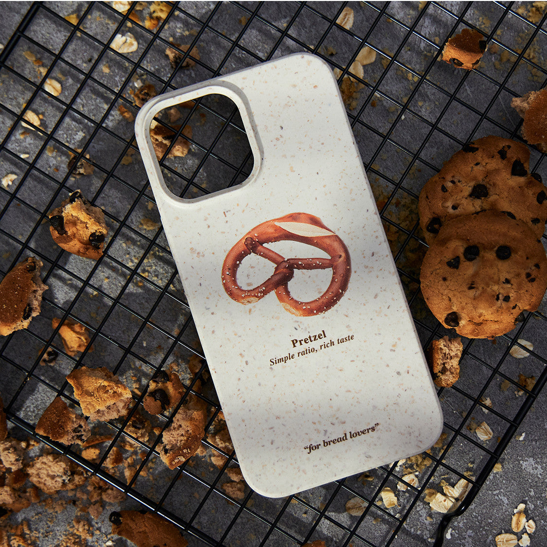Biodegradable Alkaline Water Bread Printing Phone Case