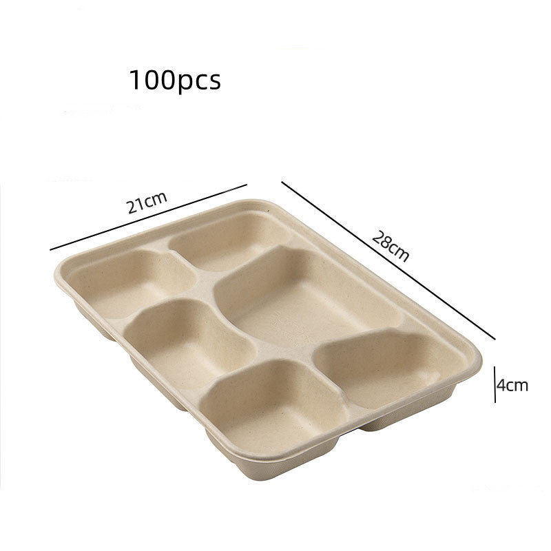 Disposable Biodegradable And Environmentally Friendly Lunch Box