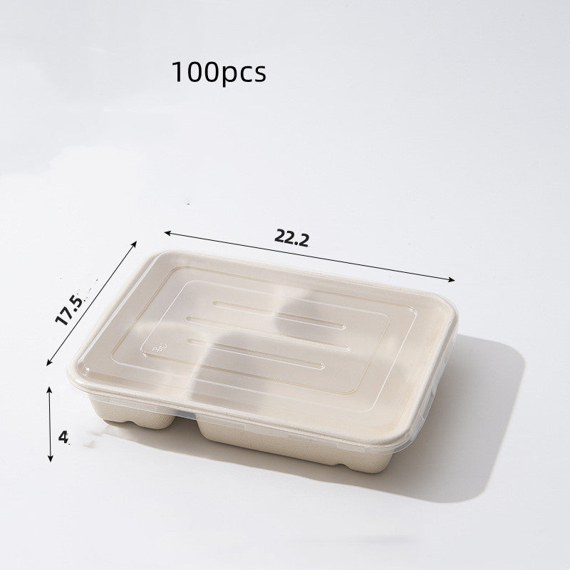 Disposable Biodegradable And Environmentally Friendly Lunch Box