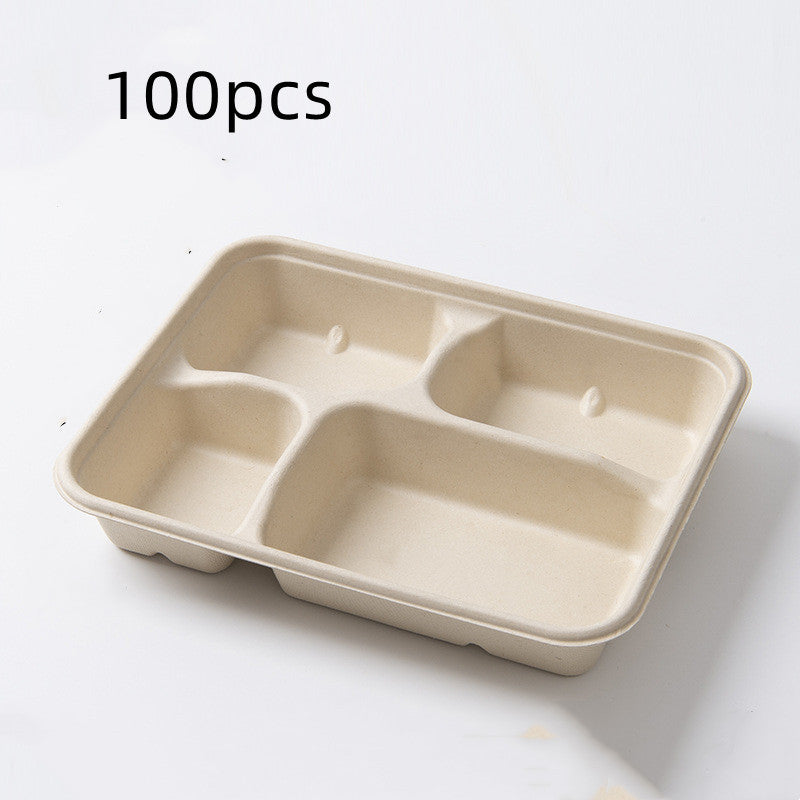 Disposable Biodegradable And Environmentally Friendly Lunch Box