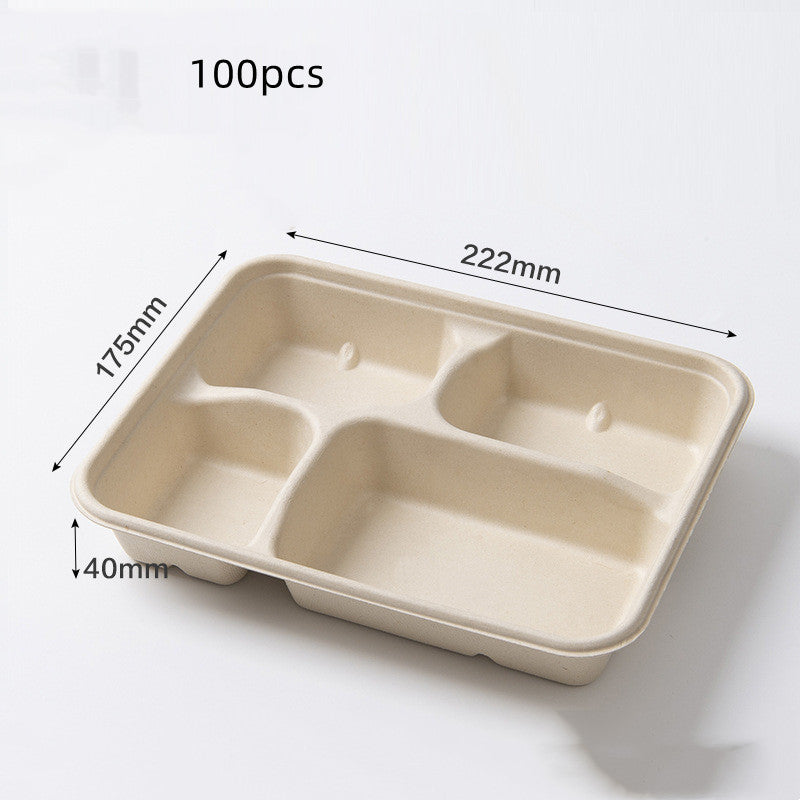 Disposable Biodegradable And Environmentally Friendly Lunch Box