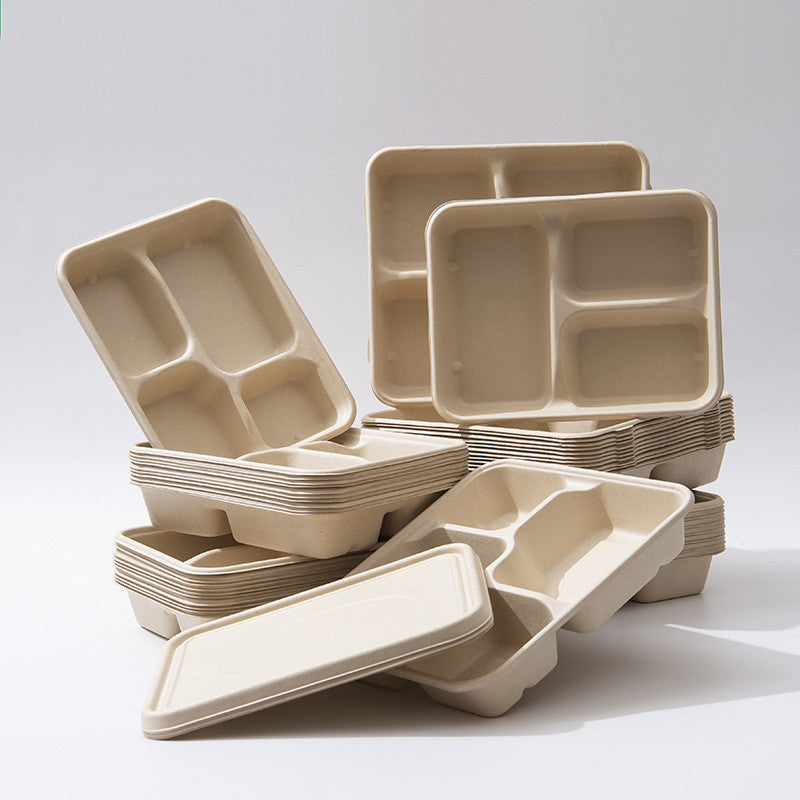 Disposable Biodegradable And Environmentally Friendly Lunch Box