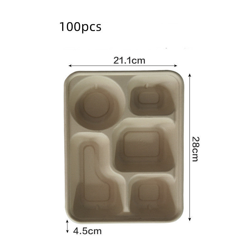 Disposable Biodegradable And Environmentally Friendly Lunch Box